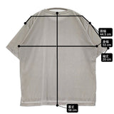 23区 【洗える】シアーベロアリラックスTシャツ サイズ38 定価11000円 半袖Ｔシャツ カットソー 25AW ライトグレー レディース ニジュウサンク【中古】6-0724S♪#