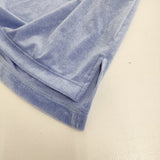 23区 【洗える】シアーベロアリラックスTシャツ サイズ38 定価11000円 半袖Ｔシャツ カットソー 25AW スカイブルー レディース ニジュウサンク【中古】6-0724S♪
