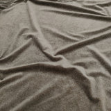 23区 【洗える】シアーベロアリラックスTシャツ サイズ38 定価11000円 半袖Ｔシャツ カットソー 25AW カーキ ブラウン レディース ニジュウサンク【中古】6-0724S♪