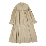 23区 【洗える】コンパクトライトクロス ピンタック ワンピース サイズ38 定価36300円 25SS ベージュ レディース ニジュウサンク【中古】6-0806M♪