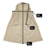 23区 【洗える】コンパクトライトクロス ピンタック ワンピース サイズ38 定価36300円 25SS ベージュ レディース ニジュウサンク【中古】6-0806M♪