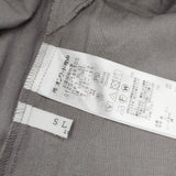 SLOW 23区 24SS ブライトリネン デザイン ブラウス リネンレーヨン 定価16940円 BLS2CM0961 ブラウス シャツ グレー レディース スローニジュウサンク【中古】6-0805S◎