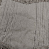 SLOW 23区 24SS ブライトリネン デザイン ブラウス リネンレーヨン 定価16940円 BLS2CM0961 ブラウス シャツ グレー レディース スローニジュウサンク【中古】6-0805S◎