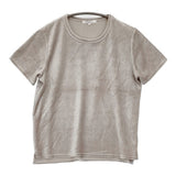 SLOW 23区 半袖 ベロア TEE サイズ40 定価8910円 半袖Ｔシャツ カットソー ライトグレー レディース スローニジュウサンク【中古】6-0724S♪