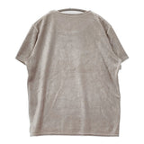 SLOW 23区 半袖 ベロア TEE サイズ40 定価8910円 半袖Ｔシャツ カットソー ライトグレー レディース スローニジュウサンク【中古】6-0724S♪
