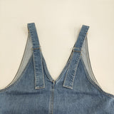 23区/RED CARD デニムサロペットワンピース サイズ38 定価34980円 ワンピース 25AW ライトブルー レディース ニジュウサンク/レッドカード【中古】6-0724S♪
