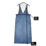 23区/RED CARD デニムサロペットワンピース サイズ38 定価34980円 ワンピース 25AW ライトブルー レディース ニジュウサンク/レッドカード【中古】6-0724S♪