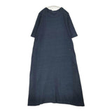 45R/45rpm Tシャツワンピース インディゴ コットン 日本製 サイズ0 ワンピース ネイビー レディース フォーティーファイブアールピーエム【中古】6-0818S△