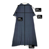 45R/45rpm Tシャツワンピース インディゴ コットン 日本製 サイズ0 ワンピース ネイビー レディース フォーティーファイブアールピーエム【中古】6-0818S△