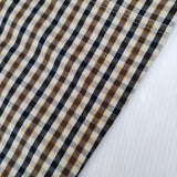 R&D.M.Co- ROBINSON'S CHECK ロビンソンチェックサスペンダーパンツ 定価41800円 パンツ ブラウン ベージュ レディース オールドマンズテーラー【中古】6-0910G∞