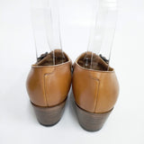 Le Yucca's レザーシューズ グルカシューズ パンプス サイズ37 1/2 シューズ・靴 チャ レディース レユッカス【中古】6-0720G◎
