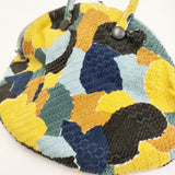 mina perhonen bell bag foliage ya9826 ベルバッグ ハンドバッグ マルチカラー レディース ミナペルホネン【中古】6-0724G♪