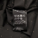 COMOLI 未使用品 シルクドットシャツ サイズ3 定価74800円 B01-02015 長袖シャツ ブラック メンズ コモリ【中古】6-0804M♪
