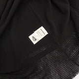 ISSEY MIYAKE A-POC INSIDE フレンチスリーブ Vネック メッシュ ストレッチ 日本製 サイズ2 チュニック ブラック レディース イッセイミヤケ エイポック インサイド【中古】6-0818S△