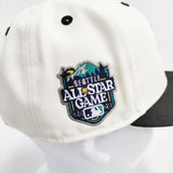 NEW ERA シアトルマリナーズ オールスターゲーム2023 サイズ7 3/8（58.7cm） キャップ アイボリー クロ メンズ ニューエラ【中古】6-0723G◎
