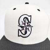 NEW ERA シアトルマリナーズ オールスターゲーム2023 サイズ7 3/8（58.7cm） キャップ アイボリー クロ メンズ ニューエラ【中古】6-0723G◎