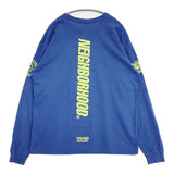 NEIGHBORHOOD REBEL DREAD HARDWARE 長袖Ｔシャツ カットソー ロンＴ ブルー メンズ ネイバーフッド【中古】6-0924M∞