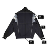 adidas デサント製 トラックジャケット トレフォイル ジャケット ブラック グレー メンズ アディダス【中古】6-0912M∞