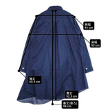 Y's INDIGO インディゴ ドット 変型 YU-B21-051 ワンピース ネイビー レディース ワイズ/Yohji【中古】6-0910M∞