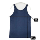 45R/45rpm インディゴ45星 NO SLEEVE TOP ノースリーブトップ ノースリーブカットソー タンクトップ キャミソール ネイビー レディース フォーティーファイブアールピーエム【中古】6-0721S△