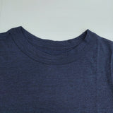45R/45rpm インディゴ45星Tシャツ コットン 日本製 サイズ1 半袖Ｔシャツ カットソー ネイビー レディース フォーティーファイブアールピーエム【中古】6-0721S△