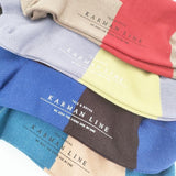 KARMAN LINE カーマンライン 新品 GEMINI 双子座の配色ソックス 4足セット 23-25 靴下 マルチカラー レディース【中古】6-0909G∞