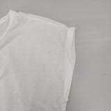 MHL. 595-4168506 FINE COTTON JERSEY SS WOMENS フレンチスリーブ 日本製 サイズ2 Ｔシャツ カットソー 24SS ホワイト レディース エムエイチエル【中古】6-0818S△