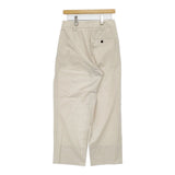 MARGARET HOWELL WASHED COTTON POPLIN サイズ2 578-5143009 定価36300円 パンツ 25SS ベージュ レディース マーガレットハウエル【中古】6-0724M♪