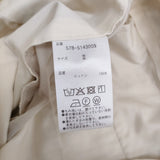 MARGARET HOWELL WASHED COTTON POPLIN サイズ2 578-5143009 定価36300円 パンツ 25SS ベージュ レディース マーガレットハウエル【中古】6-0724M♪