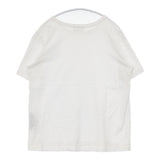 THE RERACS 無地 コットン クルーネック 日本製 サイズ38 半袖Ｔシャツ カットソー ホワイト レディース ザリラクス【中古】6-0818S△