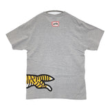 ICE CREAM NIGO ファレル・ウィリアムス Tiger プリント タイガー 半袖Ｔシャツ カットソー グレー メンズ アイスクリーム【中古】6-0804S♪