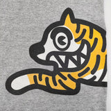 ICE CREAM NIGO ファレル・ウィリアムス Tiger プリント タイガー 半袖Ｔシャツ カットソー グレー メンズ アイスクリーム【中古】6-0804S♪