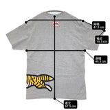 ICE CREAM NIGO ファレル・ウィリアムス Tiger プリント タイガー 半袖Ｔシャツ カットソー グレー メンズ アイスクリーム【中古】6-0804S♪