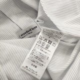 JOURNAL STANDARD LUXE 【Ginny’s】BL 定価20900円 ストライプ フリル ボウタイ リボン ブラウス シャツ 25AW ホワイト レディース ジャーナルスタンダード ラックス【中古】6-0806M♪