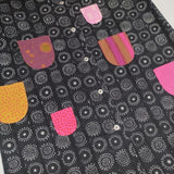marimekko ハッピードレス Nadja ナドヤ Kihlatasku コットン 定価20900円 サイズ38 ワンピース ブラック グレー レディース マリメッコ【中古】6-0818S△