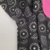 marimekko ハッピードレス Nadja ナドヤ Kihlatasku コットン 定価20900円 サイズ38 ワンピース ブラック グレー レディース マリメッコ【中古】6-0818S△