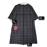 marimekko ハッピードレス Nadja ナドヤ Kihlatasku コットン 定価20900円 サイズ38 ワンピース ブラック グレー レディース マリメッコ【中古】6-0818S△