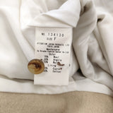 Vlas Blomme ウールアンゴラ 134130 ベルト付き フード コート ベージュ レディース ヴラスブラム【中古】6-0918T♪