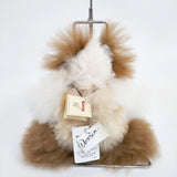 cosy コージー 新品 アルパカ テディベア ぬいぐるみ チャ シロ レディース【中古】6-0720G◎