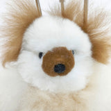 cosy コージー 新品 アルパカ テディベア ぬいぐるみ チャ シロ レディース【中古】6-0720G◎