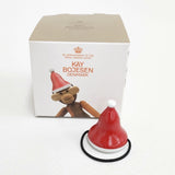 KAY BOJESEN DENMARK カイ・ボイスン デンマーク Santa'cap mini ミニモンキー用 クリスマスキャップ オブジェ アカ シロ レディース【中古】6-0720G◎