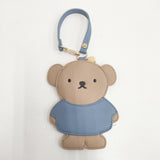 MAISON DE REEFUR/miffy 未使用品 Boris ボリス カードケース 8A02FTJ1100 カードケース ベージュ ミズイロ レディース メゾンドリーファー/ミッフィー【中古】6-0720G◎