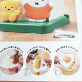 miffy 未使用品 おうち型キッチンツールBOOK Flower Miffy イチゴ トートバッグ 2点セット トートバッグ アイボリー アカ レディース ミッフィー【中古】6-0720G◎