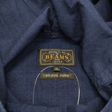 BEAMS PLUS MIL Smock Indigo Rip Stop 定価28600円 スモック リップストップ パーカー ミリタリージャケット 26SS ネイビー メンズ ビームスプラス【中古】6-0804M♪