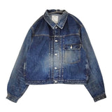 VISVIM SS 102XX JKT DMGD-1013 定価165000円 サイズ2 Gジャン デニムジャケット 26SS ブルー メンズ ビズビム/ヴィズヴィム【中古】6-0804M♪