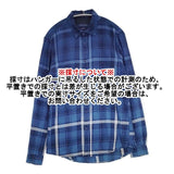 ZARA MAN チェック コットン RELAXED FIT EUR M 長袖シャツ ブルー メンズ ザラ【中古】6-0912M∞