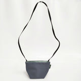 Herve Chapelier 1927N ナイロン舟型ショルダーバッグXS 定価23980円 ショルダーバッグ オラージュ×バンキース ネイビー レディース エルベ・シャプリエ【中古】6-0724G♪