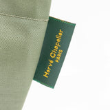 Herve Chapelier 新品 1027N ナイロン舟型トートM 定価25080円 トートバッグ アマンド×グレーズ カーキグリーン レディース エルベ・シャプリエ【中古】6-0724G♪