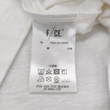 F/CE. RECYCLE FCE BACK PRINT TEE サイズS 定価15400円 オーバーサイズ 半袖Ｔシャツ カットソー 25SS ホワイト メンズ エフシーイー【中古】6-0804S♪