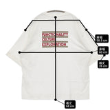 F/CE. RECYCLE FCE BACK PRINT TEE サイズS 定価15400円 オーバーサイズ 半袖Ｔシャツ カットソー 25SS ホワイト メンズ エフシーイー【中古】6-0804S♪